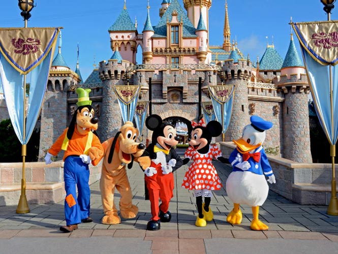 Una panorámica de un parque de la compañía Disney