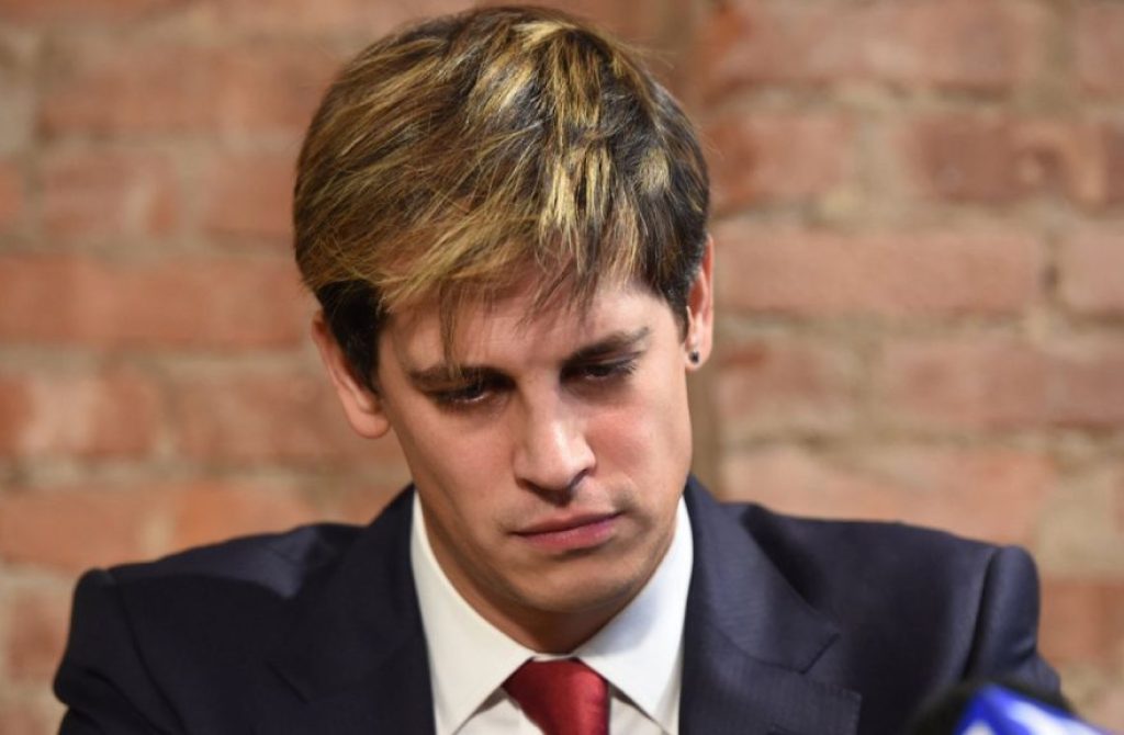 Milo Yiannopoulos, el azote de la izquierda, deja la vida gay y se consagra a san José