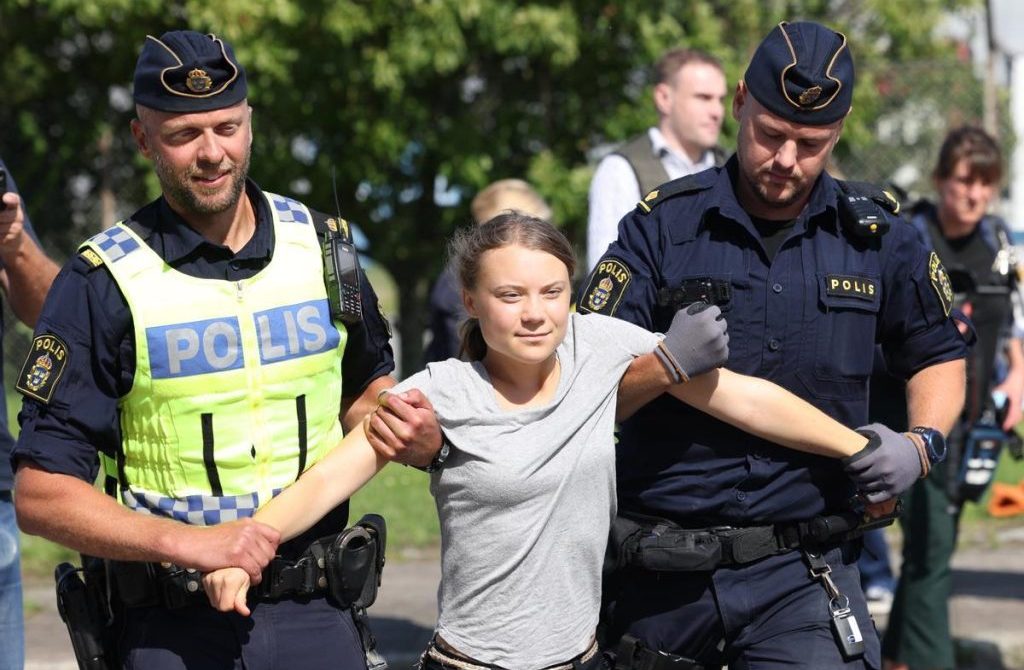 Greta Thunberg, musa ecologista, ahora en actos antisemitas