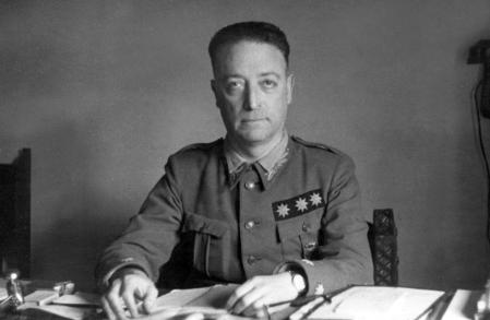 Coronel Ungria, jefe del espionaje franquista